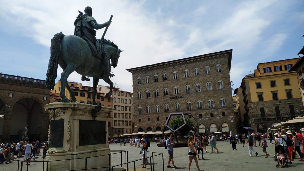 A view of Piazza della Signoria