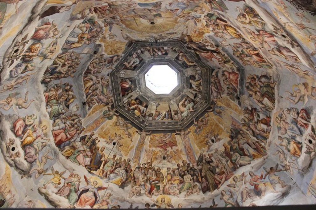 affreschi cupola