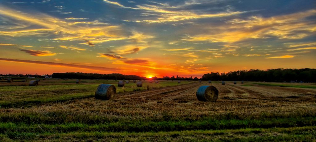 sunset-over-the-horizon-on-the-farmland