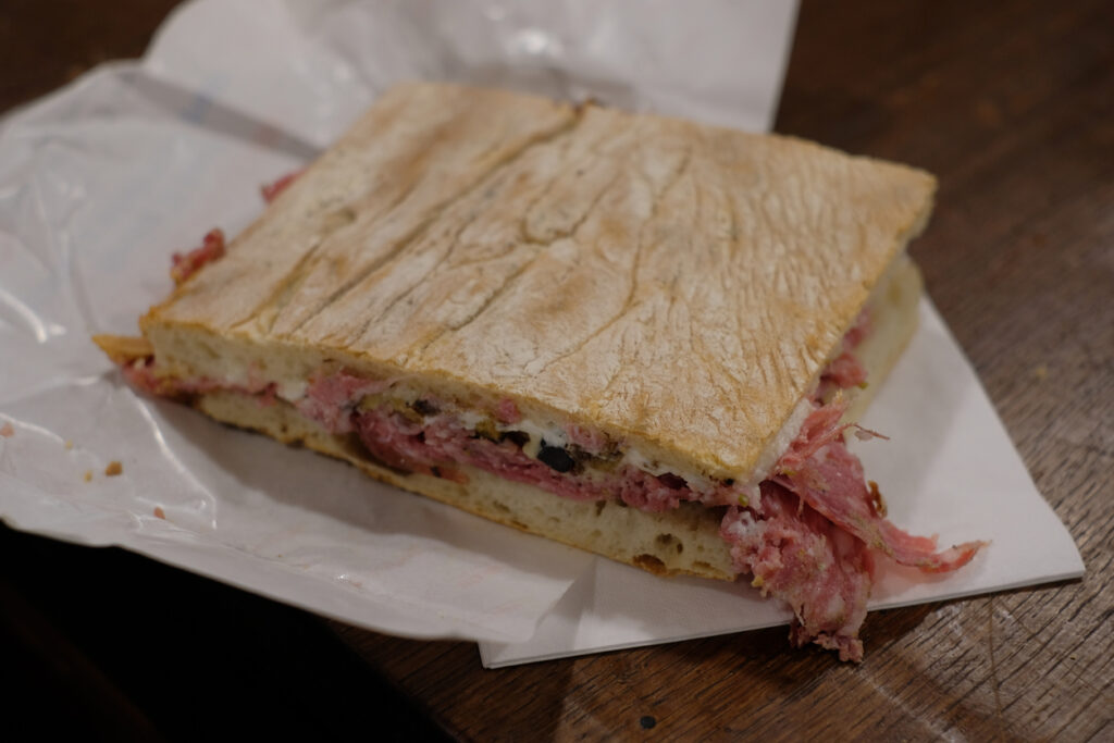 travel in Italy Florence food All'Antico Vinaio